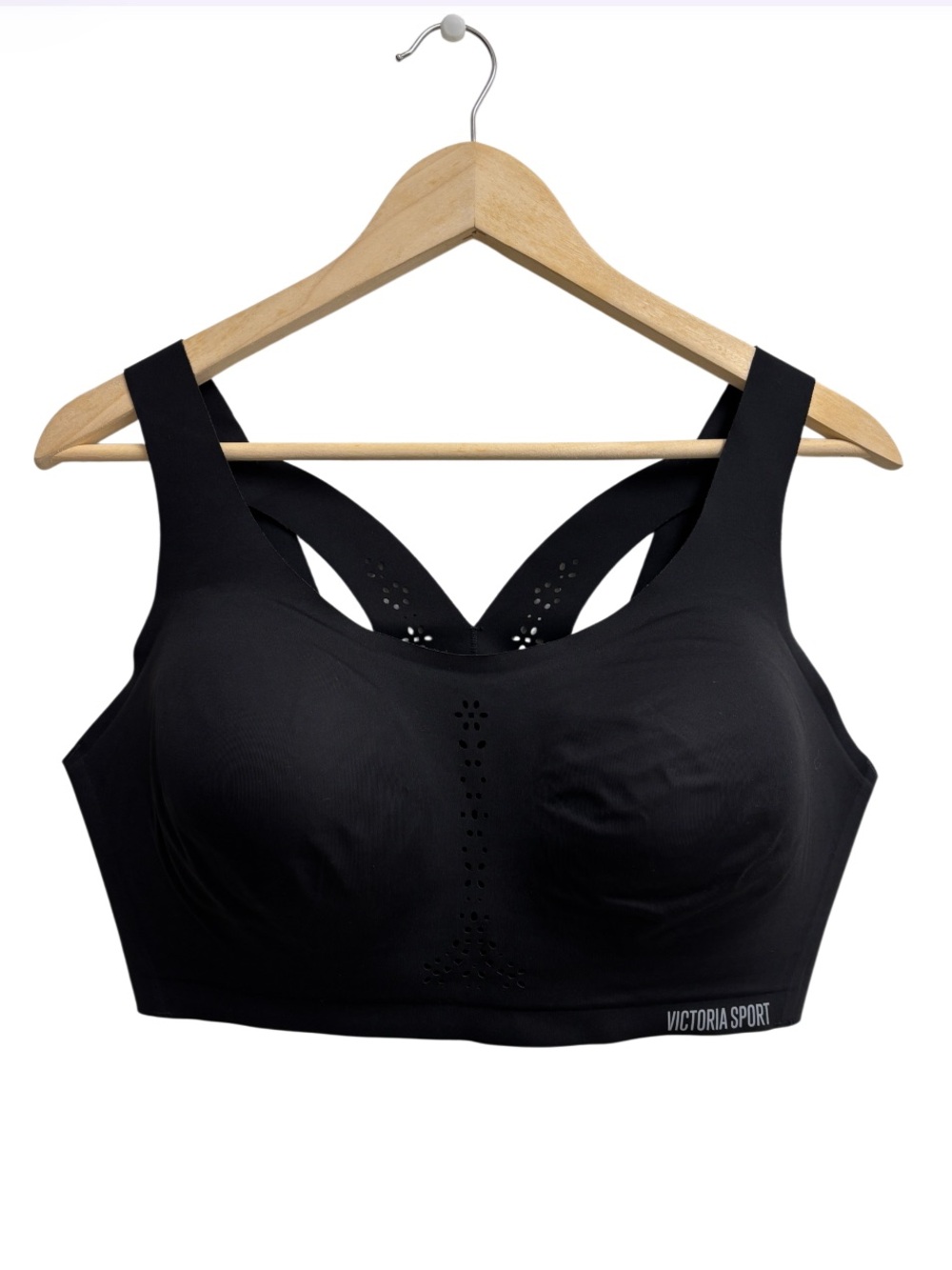 Victoria’s Secret VSX Incredible Angel Max Sports Bra Black | 38DD | High Impact